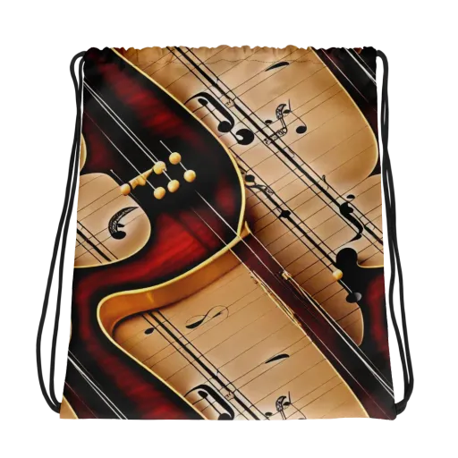 Velvet Virtuoso on a Drawstring Bag