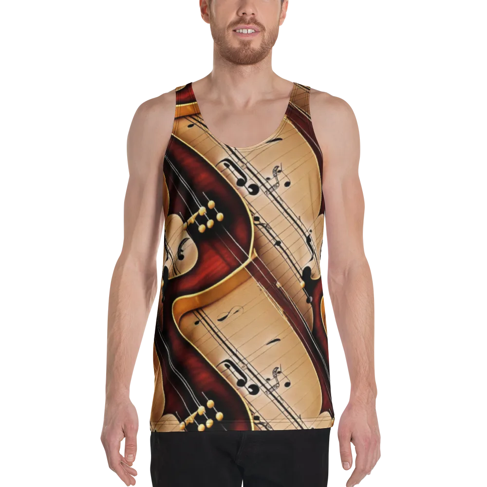 Velvet Virtuoso on Men's Tank Top — Front