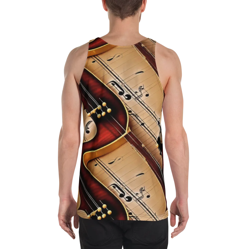Velvet Virtuoso on Men's Tank Top — Back