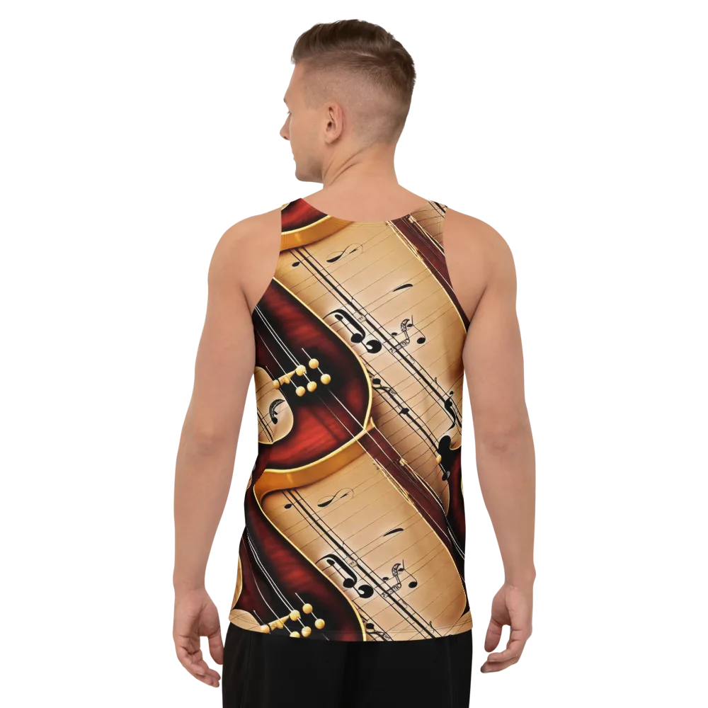 Velvet Virtuoso on Men's Tank Top — Back
