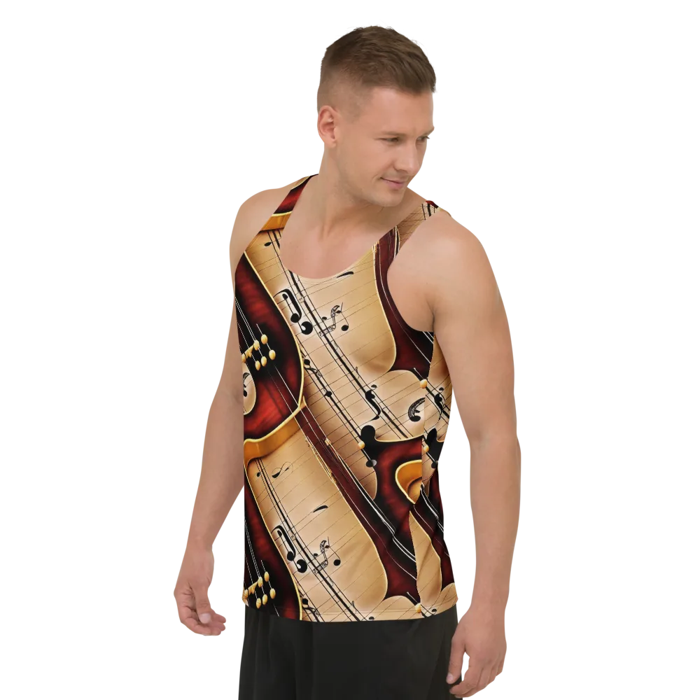 Velvet Virtuoso on Men's Tank Top — Left Front