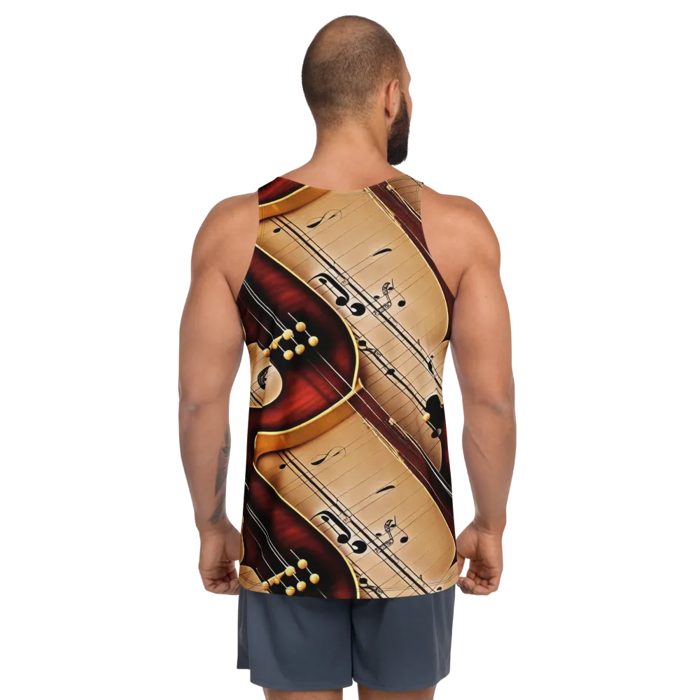 Velvet Virtuoso on Men's Tank Top — Back