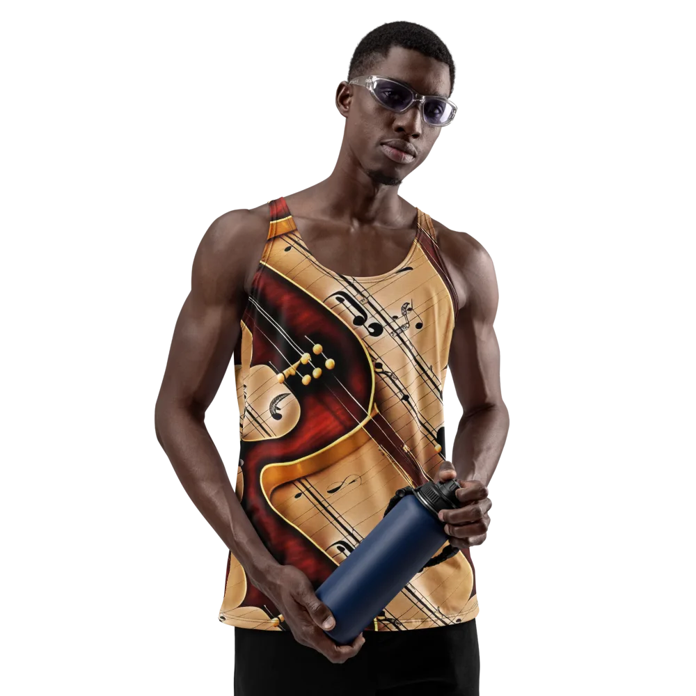 Velvet Virtuoso on Men's Tank Top — Front