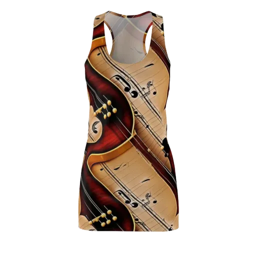 Velvet Virtuoso on a Racerback Dress