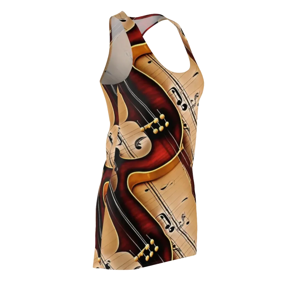 Velvet Virtuoso on Racerback Dress — Front Side