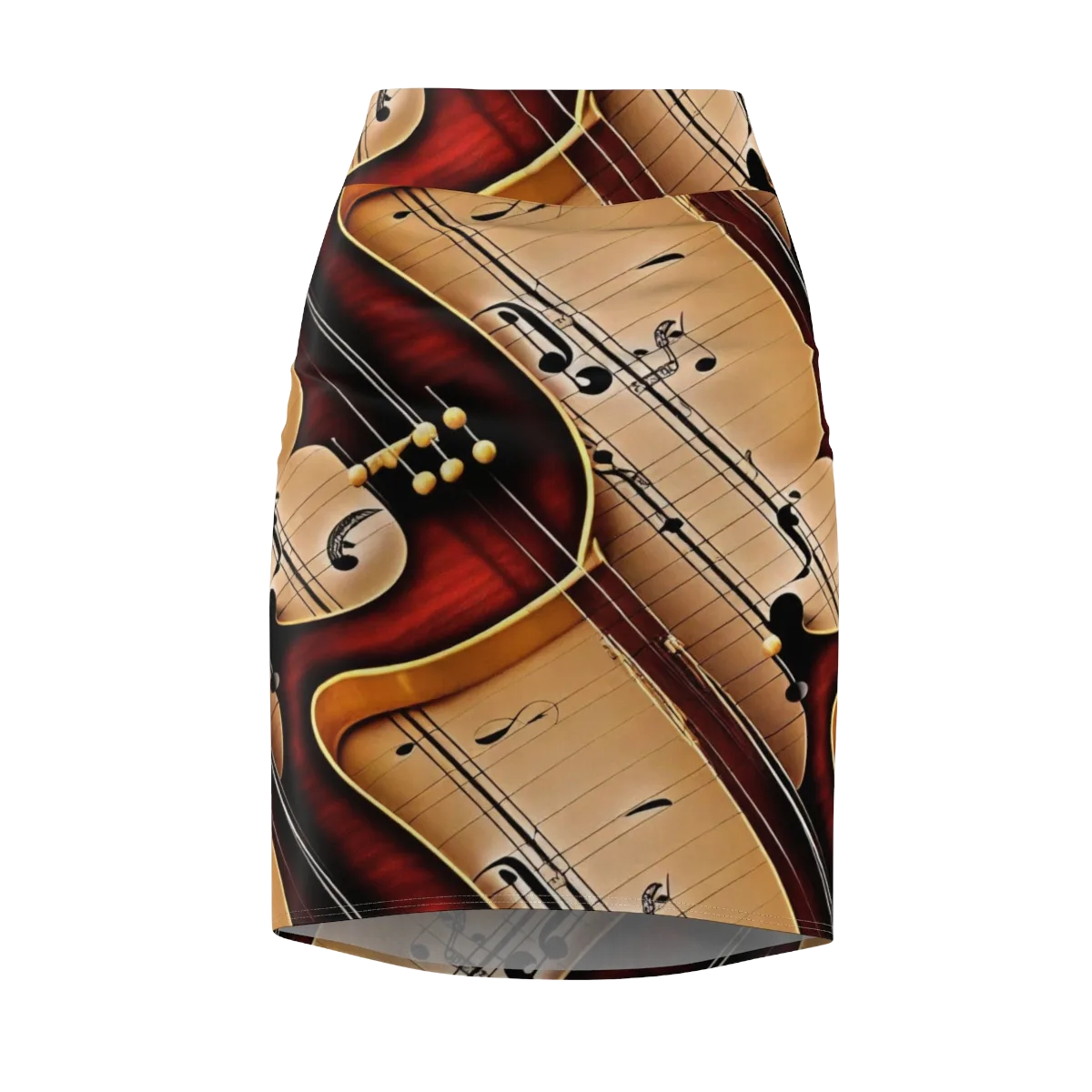Velvet Virtuoso on Pencil Skirt — Front
