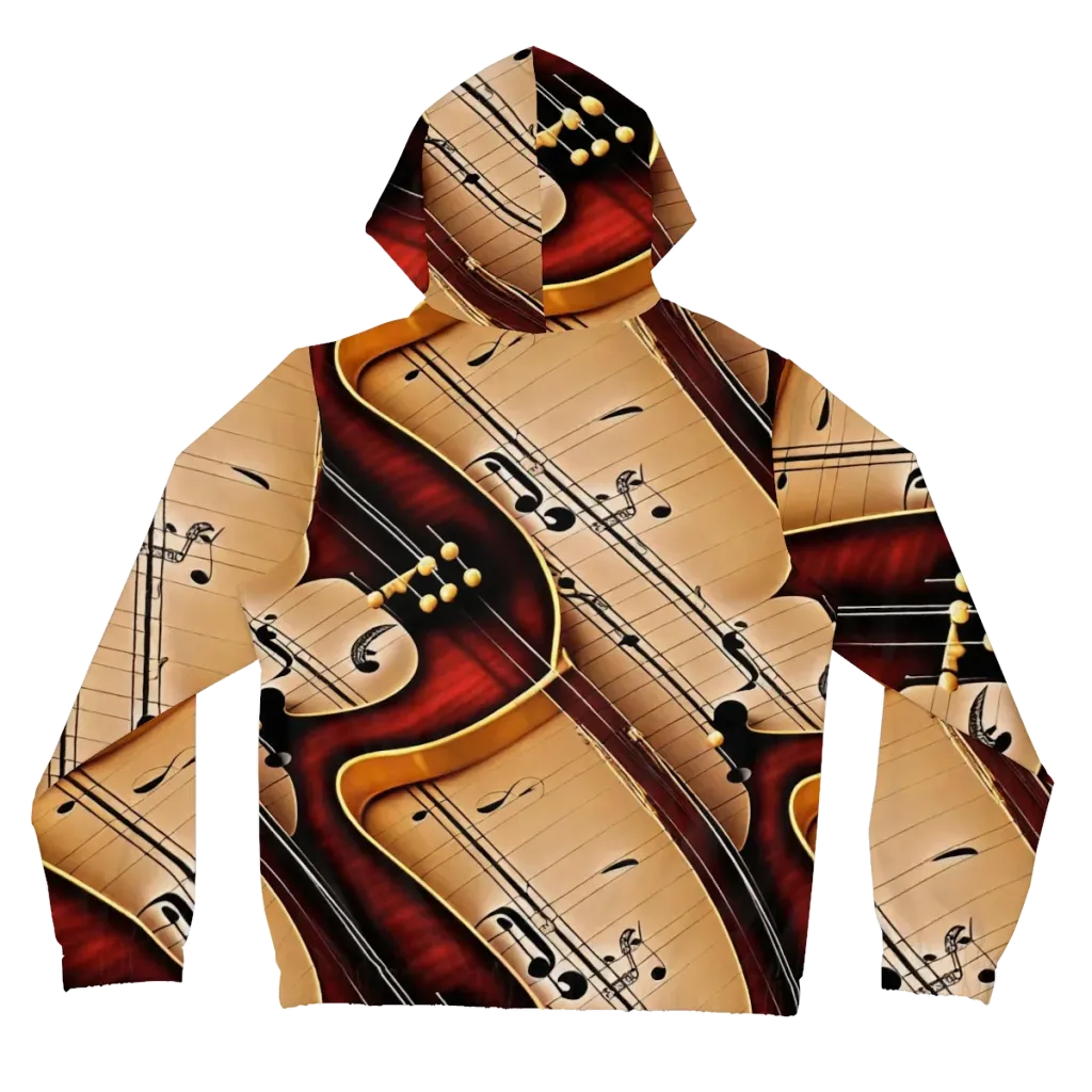 Velvet Virtuoso on Women's Full-Zip Hoodie — Back