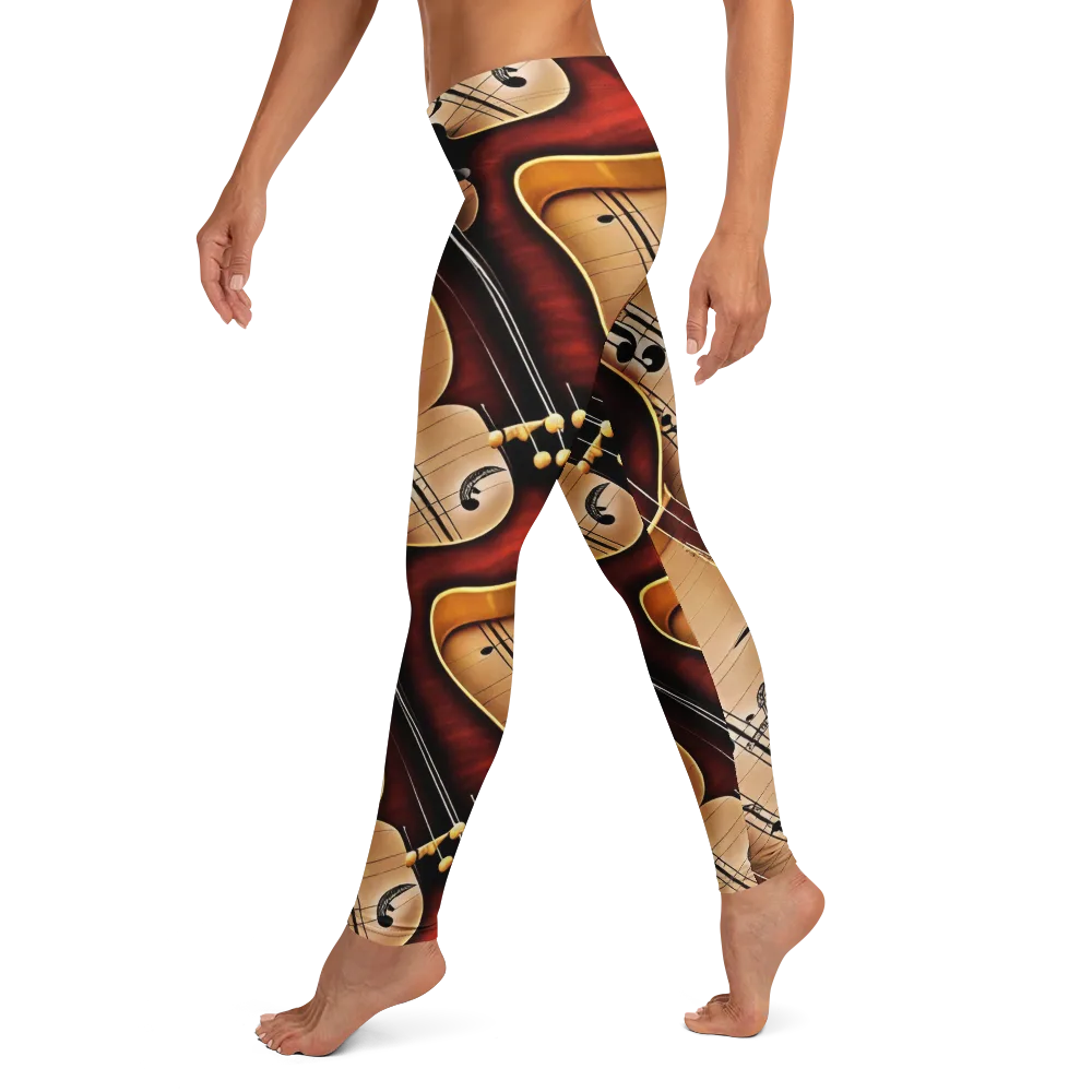 Velvet Virtuoso on Leggings — Left