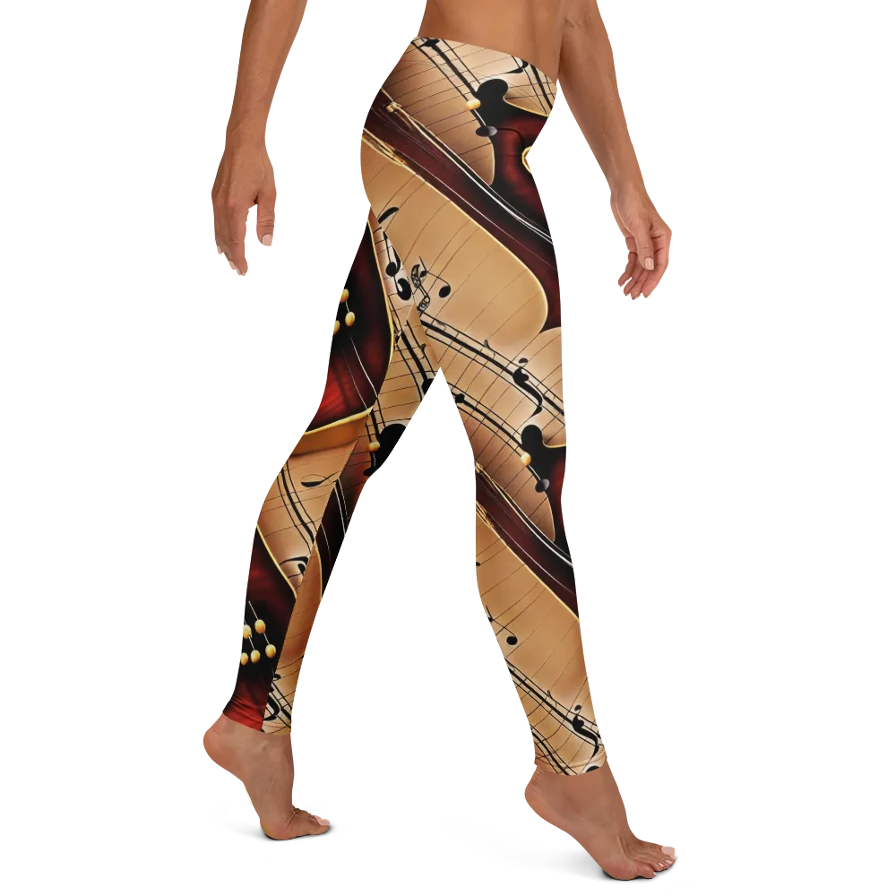 Velvet Virtuoso on Leggings — Right