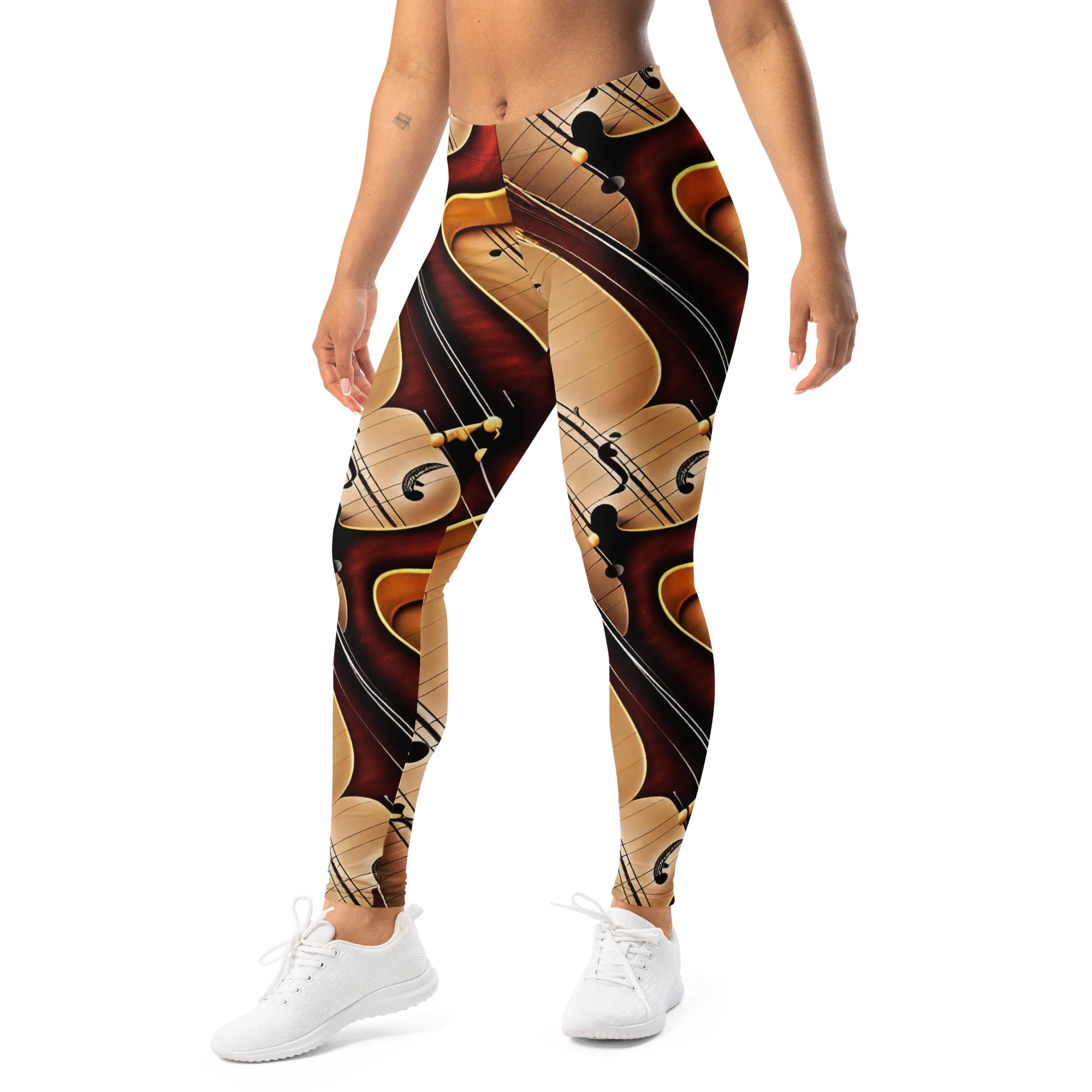 Velvet Virtuoso on Leggings — Left Front