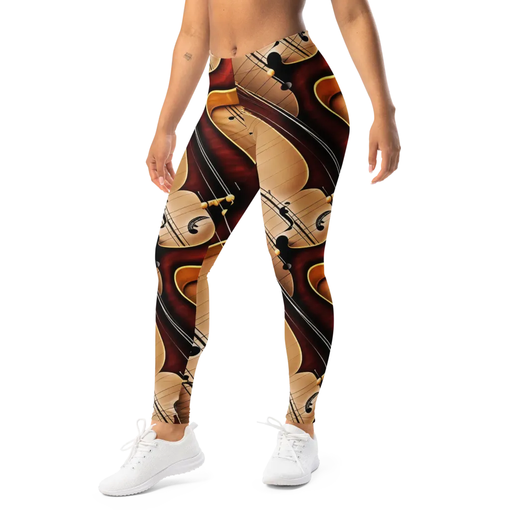 Velvet Virtuoso on Leggings — Left Front