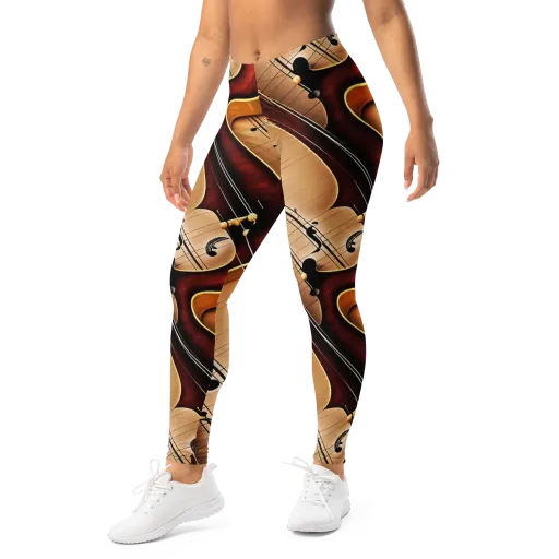 Velvet Virtuoso on a Leggings