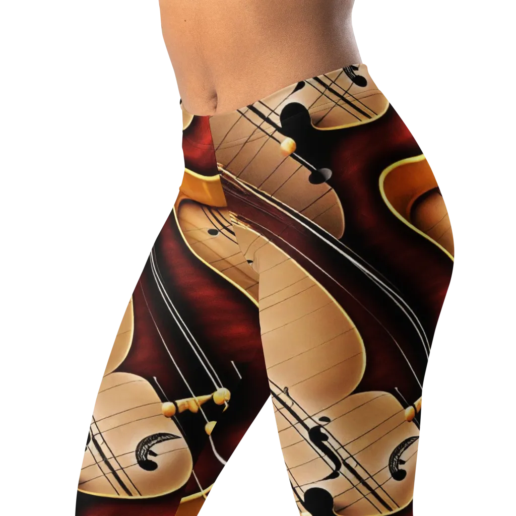 Velvet Virtuoso on Leggings — Left Front
