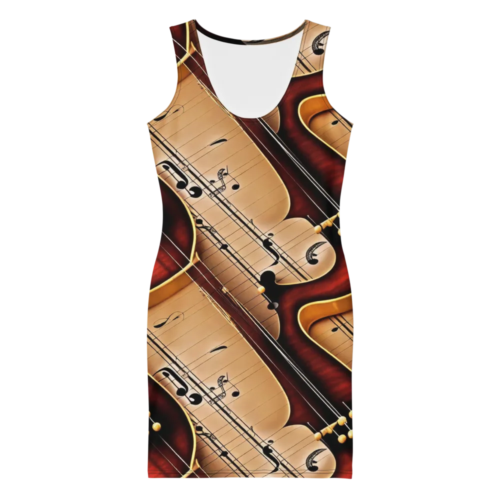 Velvet Virtuoso on Bodycon Dress — Front