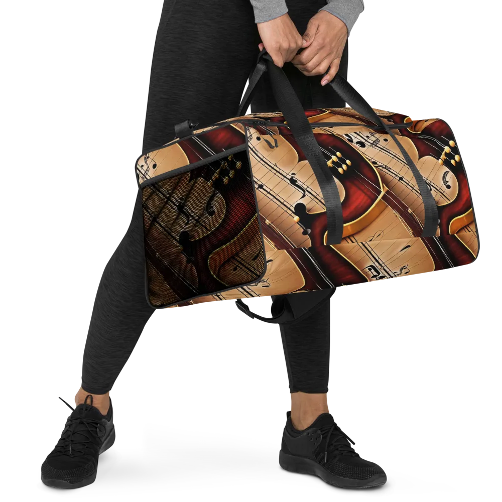 Velvet Virtuoso on Duffle Bag — Right Front