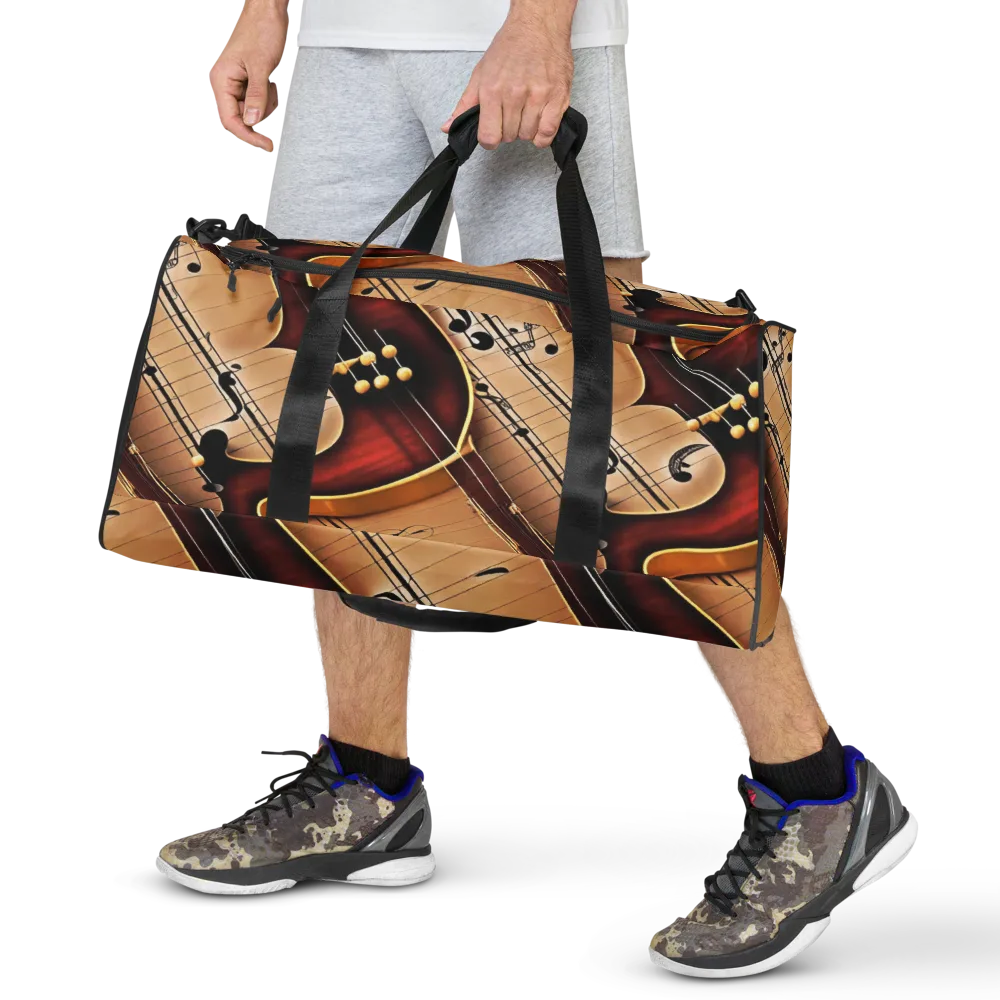 Velvet Virtuoso on Duffle Bag — Front