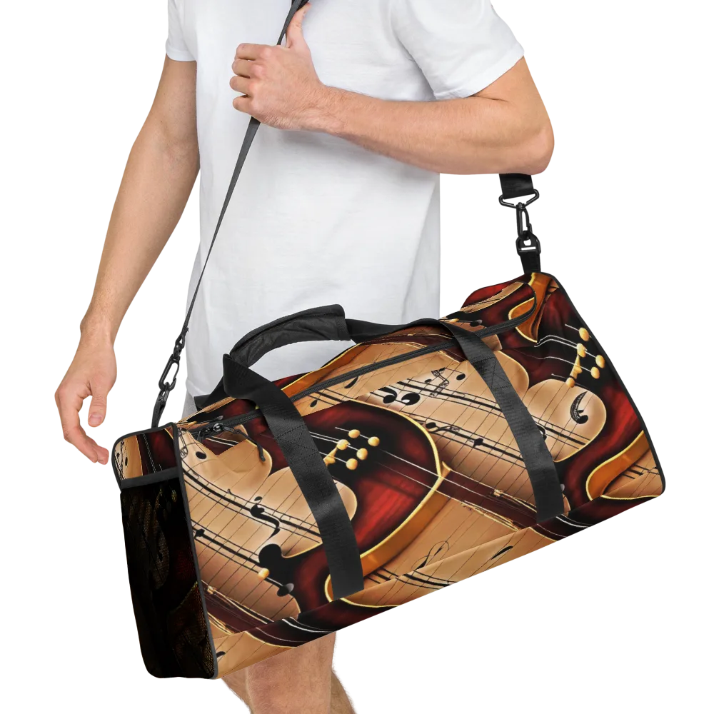 Velvet Virtuoso on Duffle Bag — Right Front