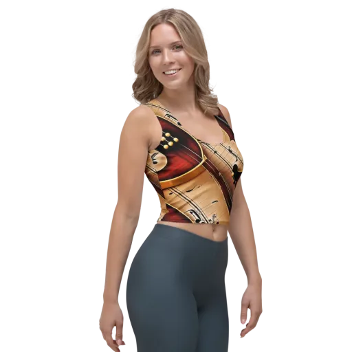 Velvet Virtuoso on a Crop Top