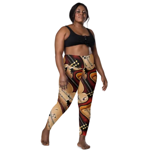 Velvet Virtuoso on a Leggings with Pockets