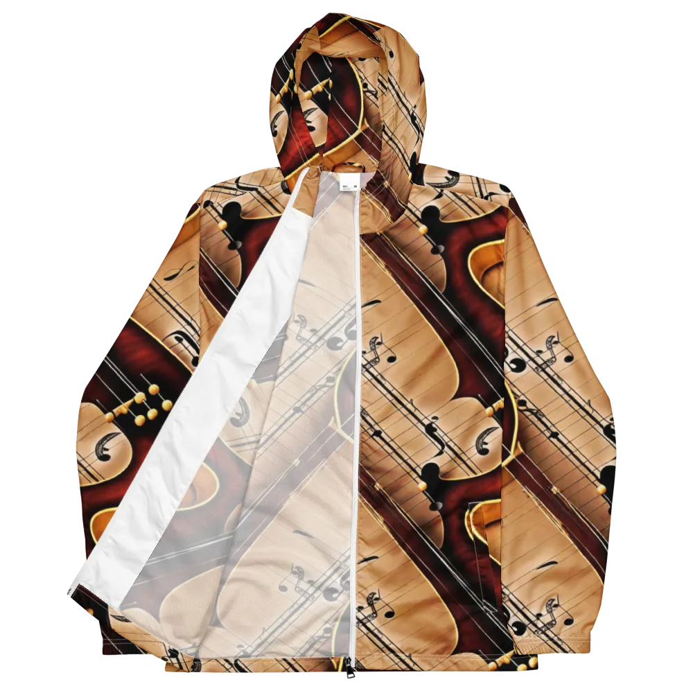 Velvet Virtuoso on Men's Windbreaker — Front