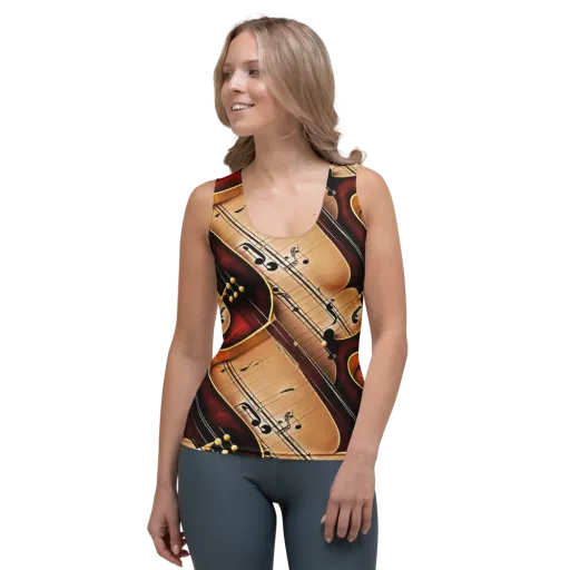 Velvet Virtuoso on a Women's Tank Top