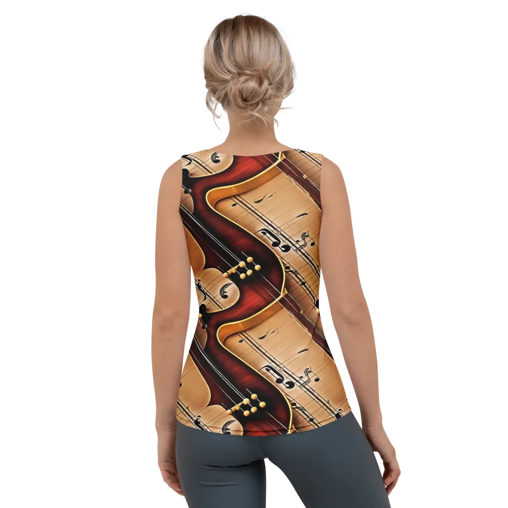 Velvet Virtuoso on Women's Tank Top — Back