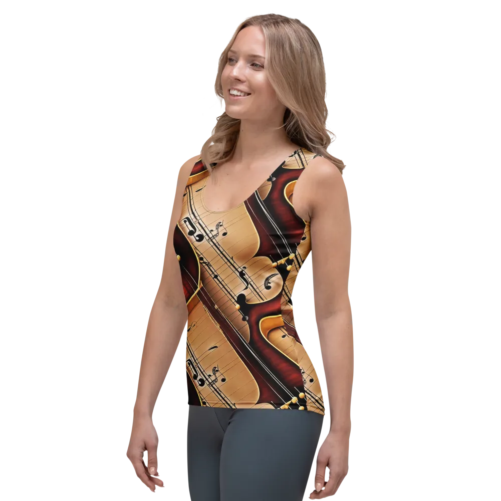 Velvet Virtuoso on Women's Tank Top — Left Front