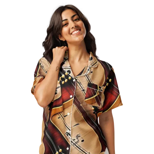 Velvet Virtuoso on a Women's Short Sleeve Pajama Top