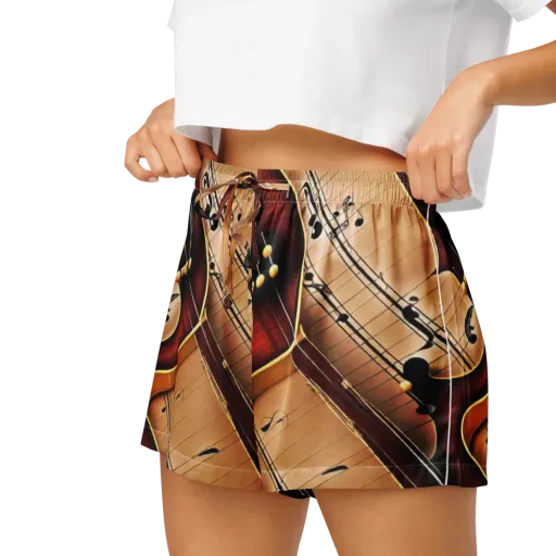 Velvet Virtuoso on a Women's Pajama Shorts