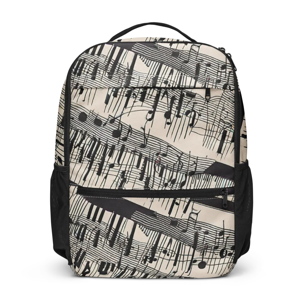 Noir Crescendo on Utility Backpack — Front
