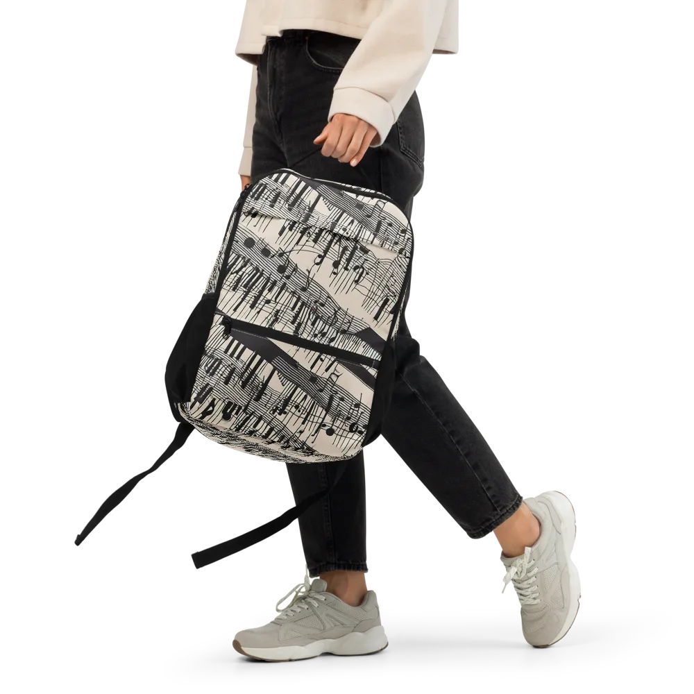 Noir Crescendo on Utility Backpack — Front