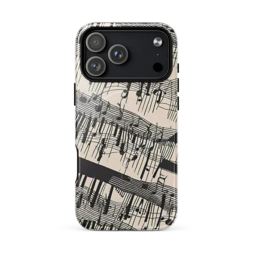 Noir Crescendo on a MagSafe Tough Case for iPhone®