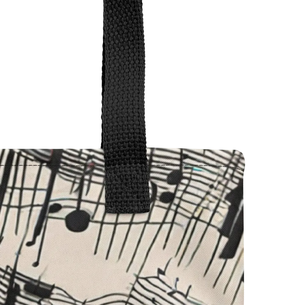 Noir Crescendo on Tote Bag — Product details