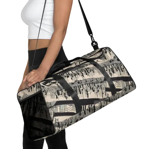 Noir Crescendo on a Duffle Bag