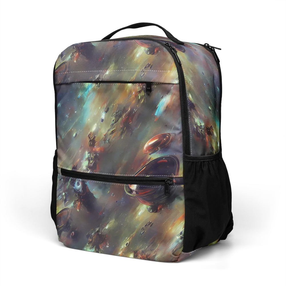 Chaos Crescendo on Utility Backpack — Left Front