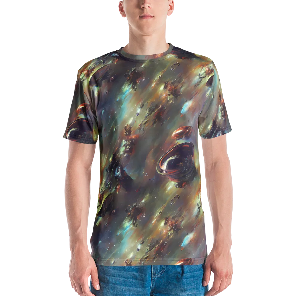 Chaos Crescendo on Men's Crew Neck T-Shirt — Front