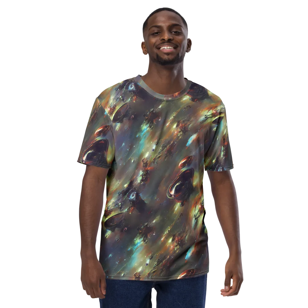Chaos Crescendo on Men's Crew Neck T-Shirt — Front