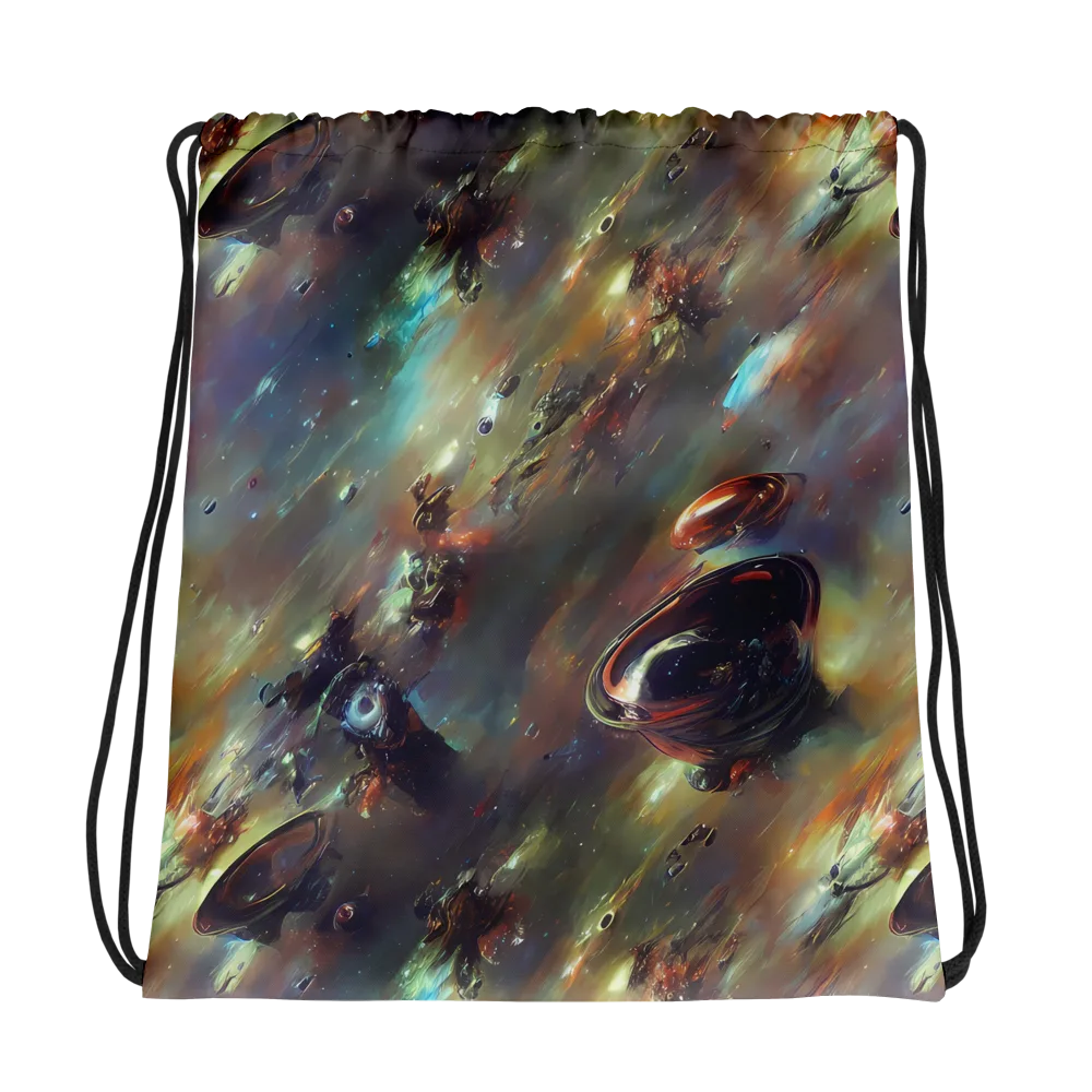 Chaos Crescendo on Drawstring Bag — Photo