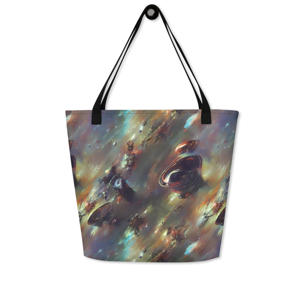 Chaos Crescendo on Large Tote Bag W/ Pocket — Front