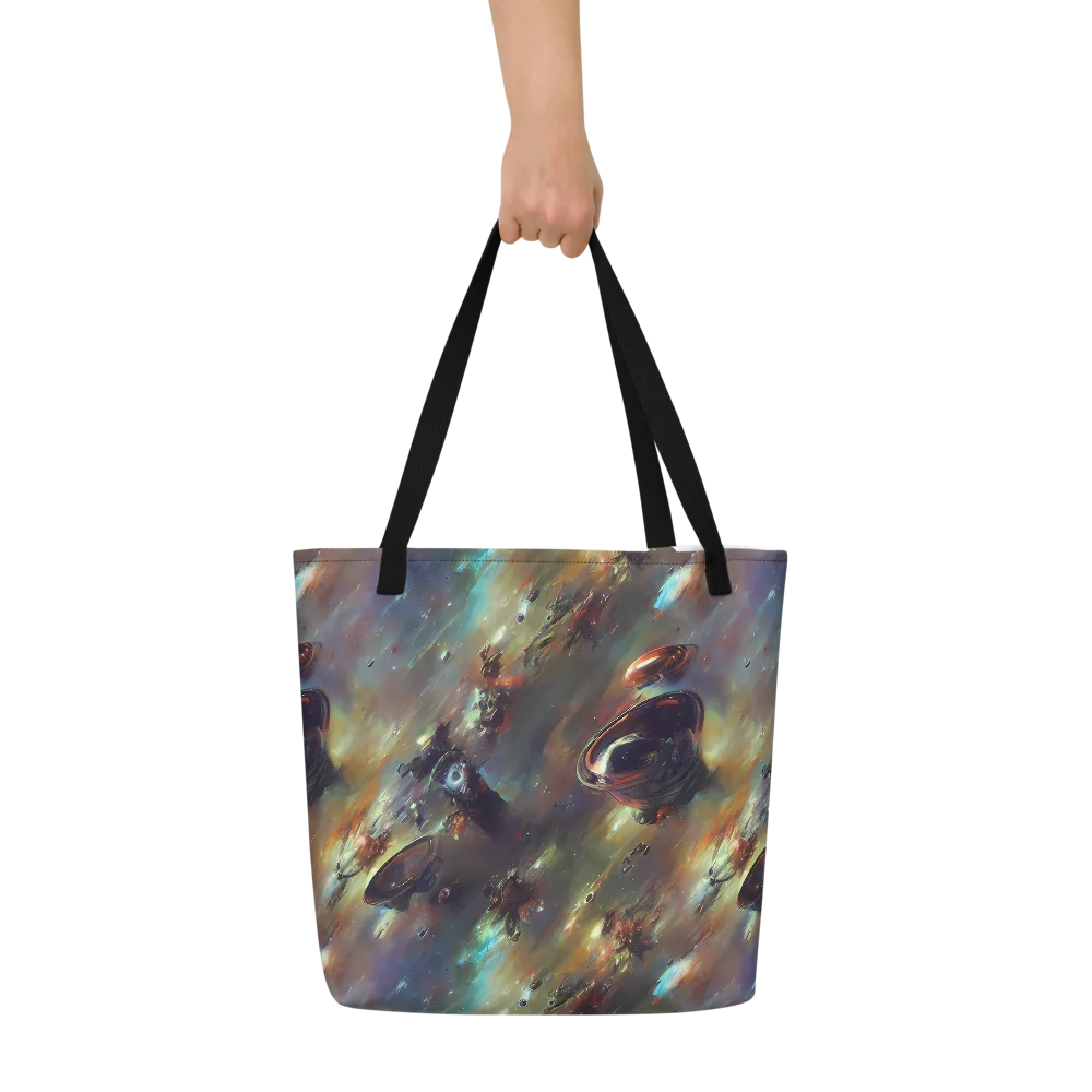 Chaos Crescendo on Large Tote Bag W/ Pocket — Front