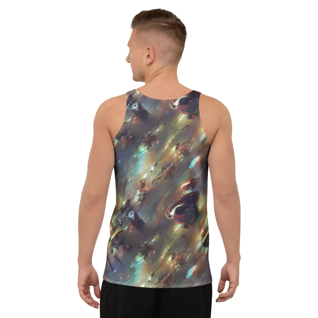 Chaos Crescendo on Men's Tank Top — Back