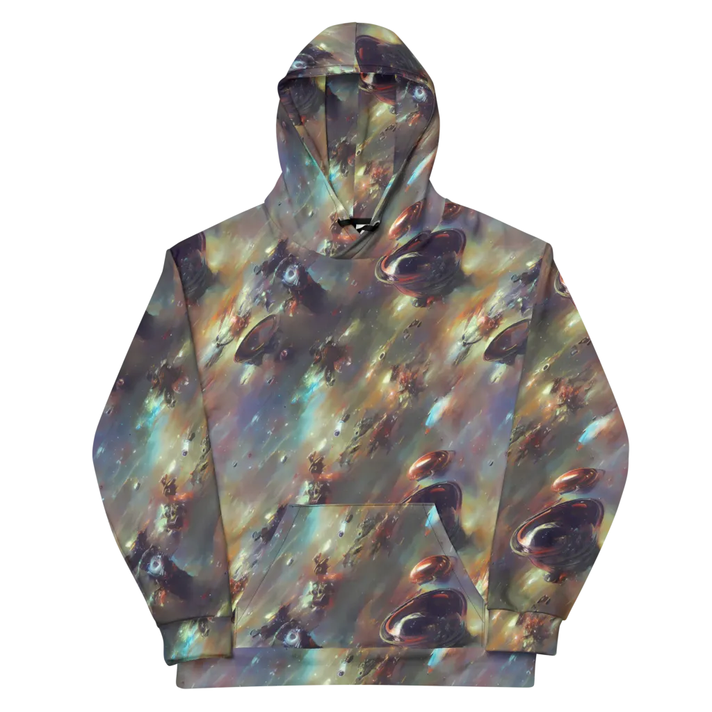 Chaos Crescendo on Cotton Hoodie — Front