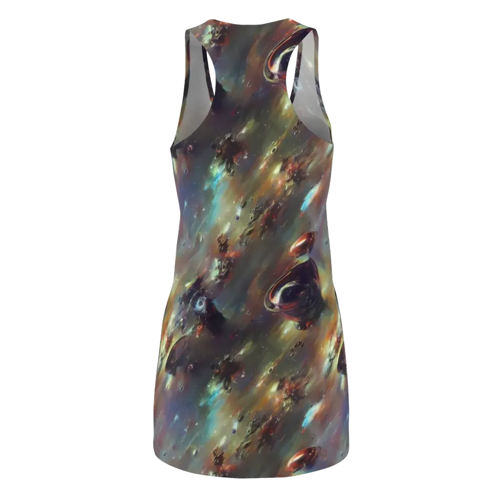 Chaos Crescendo on Racerback Dress — Back