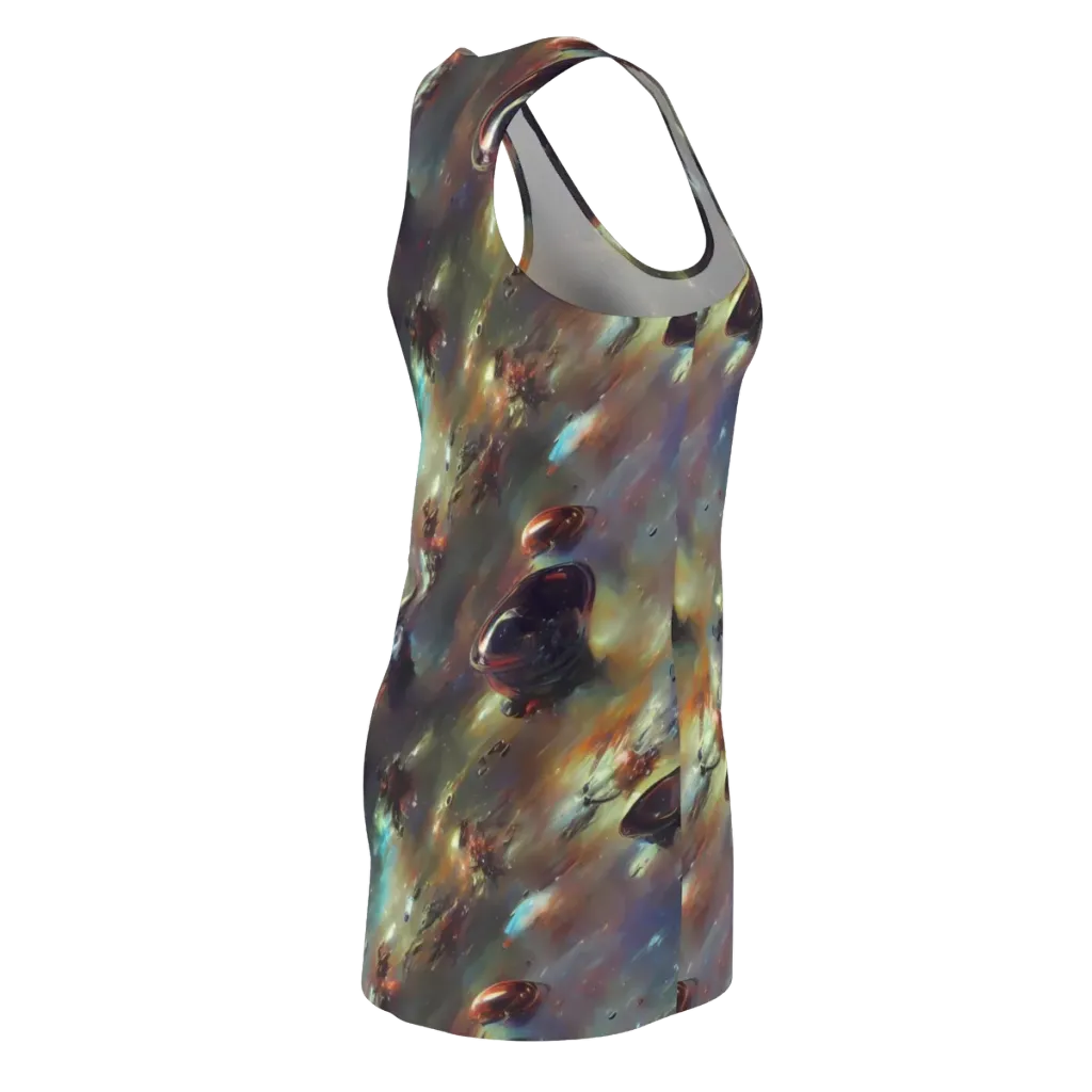 Chaos Crescendo on Racerback Dress — Back Side
