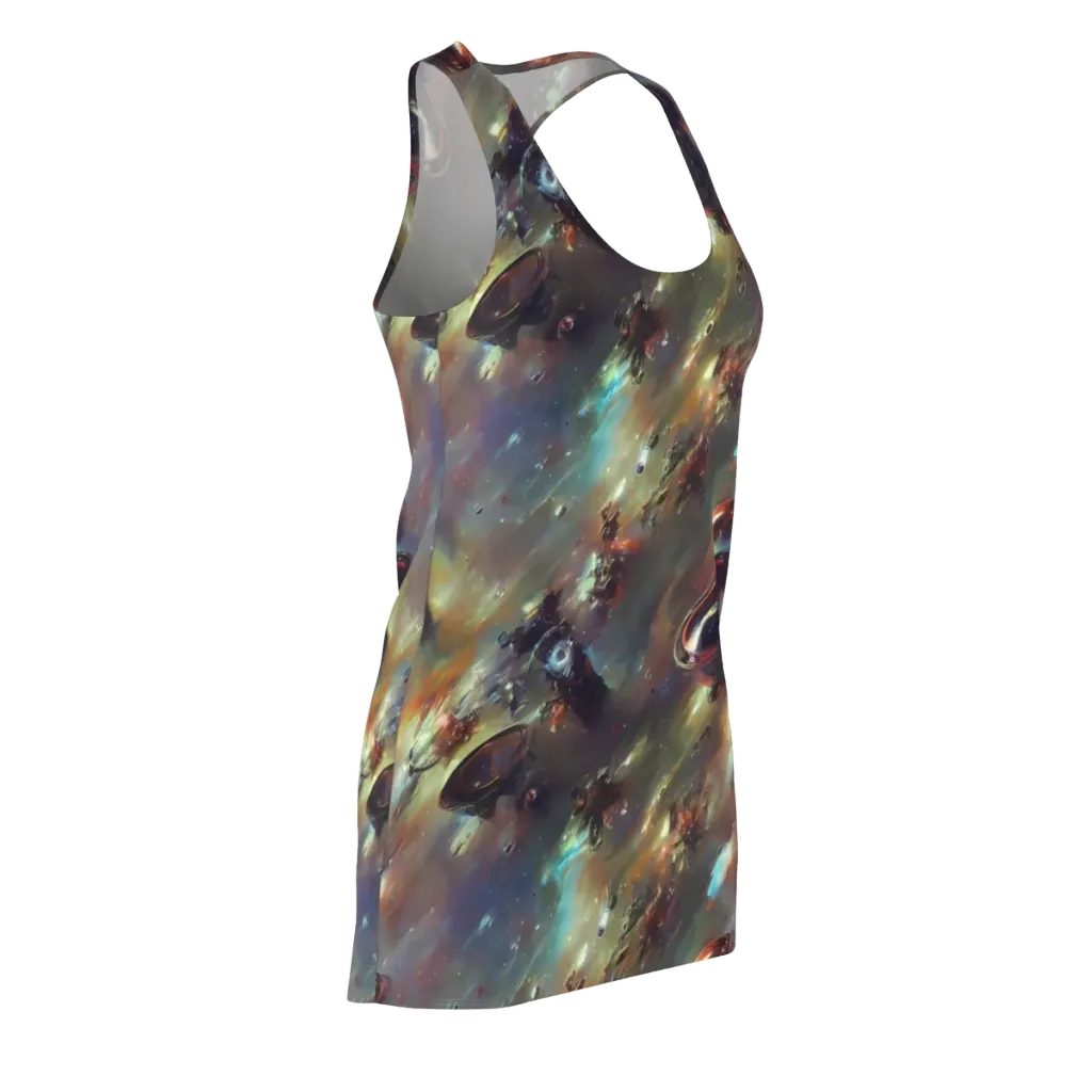 Chaos Crescendo on Racerback Dress — Front Side