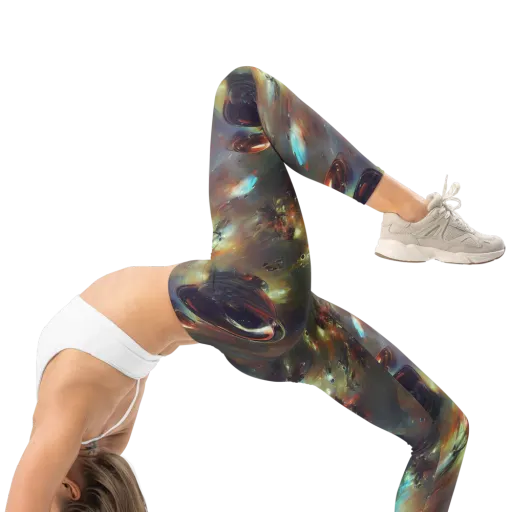 Chaos Crescendo on a Leggings