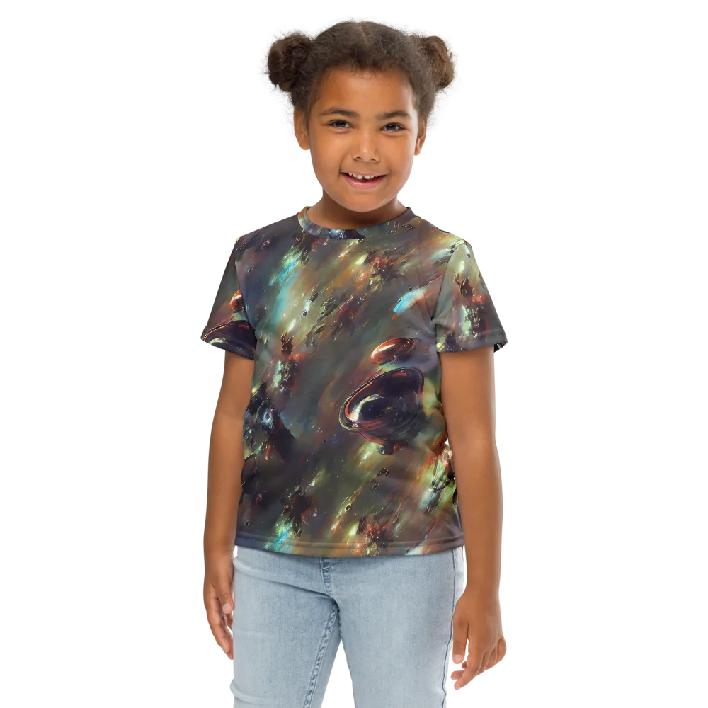 Chaos Crescendo on Kids Crew Neck T-Shirt — Front