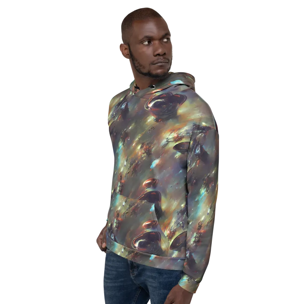 Chaos Crescendo on Hoodie — Left