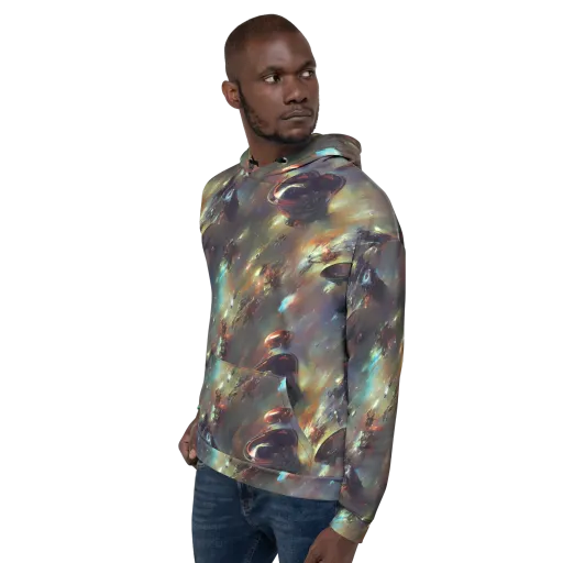 Chaos Crescendo on a Hoodie