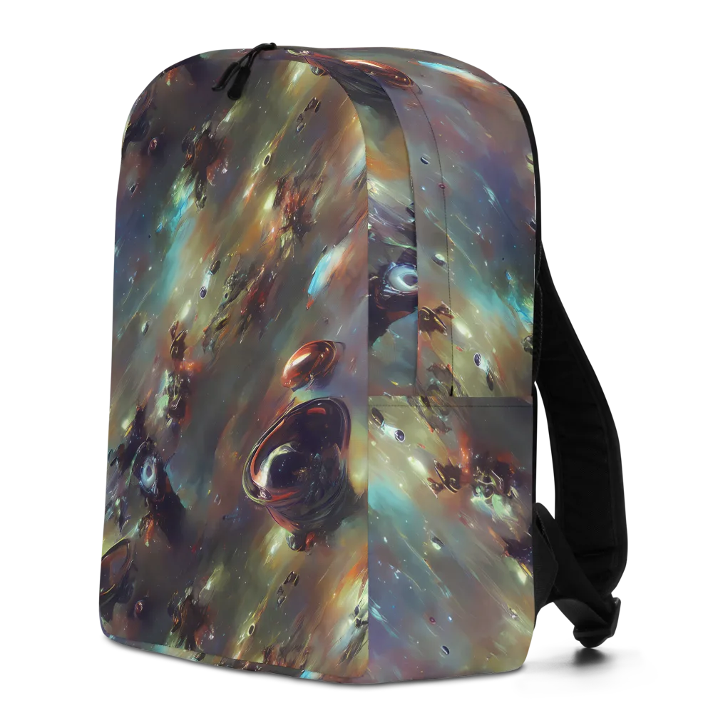 Chaos Crescendo on Minimalist Backpack — Left